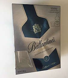 Ballantine’s 0,7L in gift box + 1 стакан